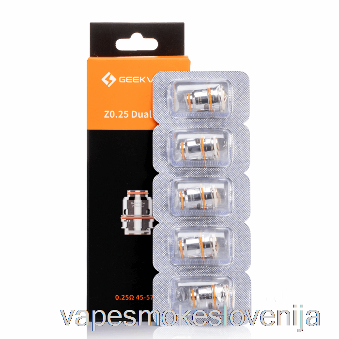 Vape Slovenija Geek Vape Zeus Mesh Nadomestne Tuljave 0.25ohm Z Dvojne Tuljave